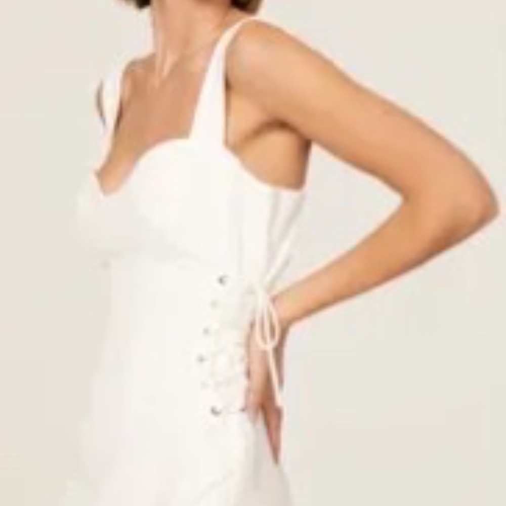 Nicholas Rent the Runway Christina Side Tie mini dress sz 4 $465